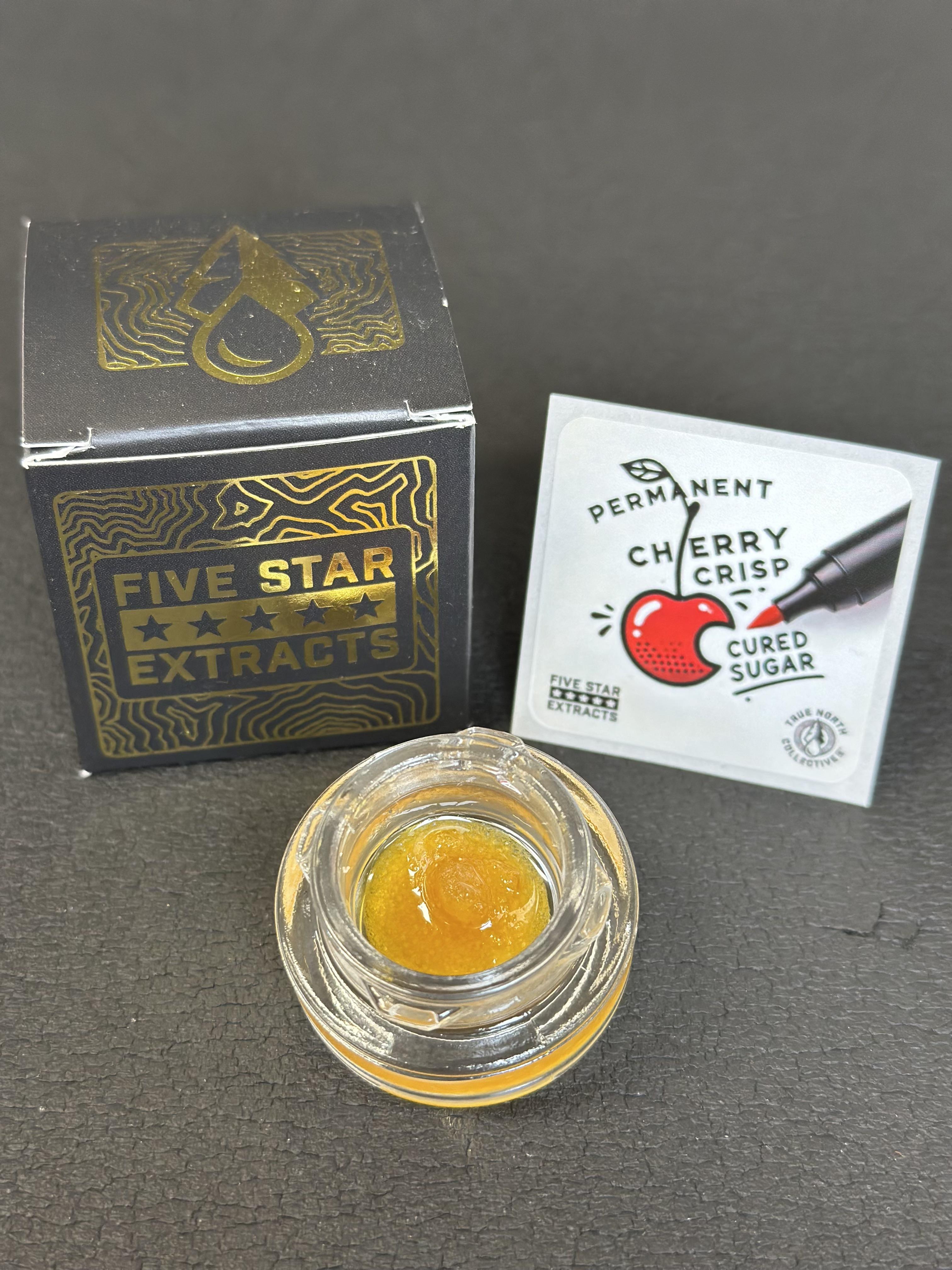 Photograph of product: 1g | Permanent Cherry Crisp | Cured Sugar