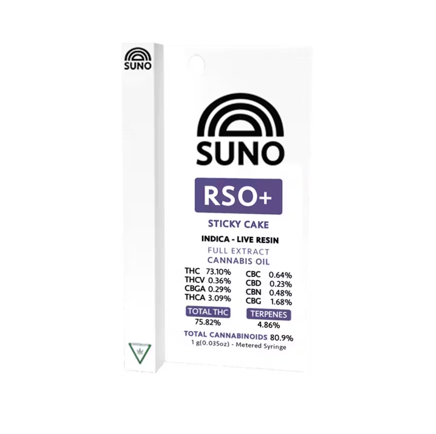 Photograph of product: SUNO RSO+ Oui'd Sticky Cake