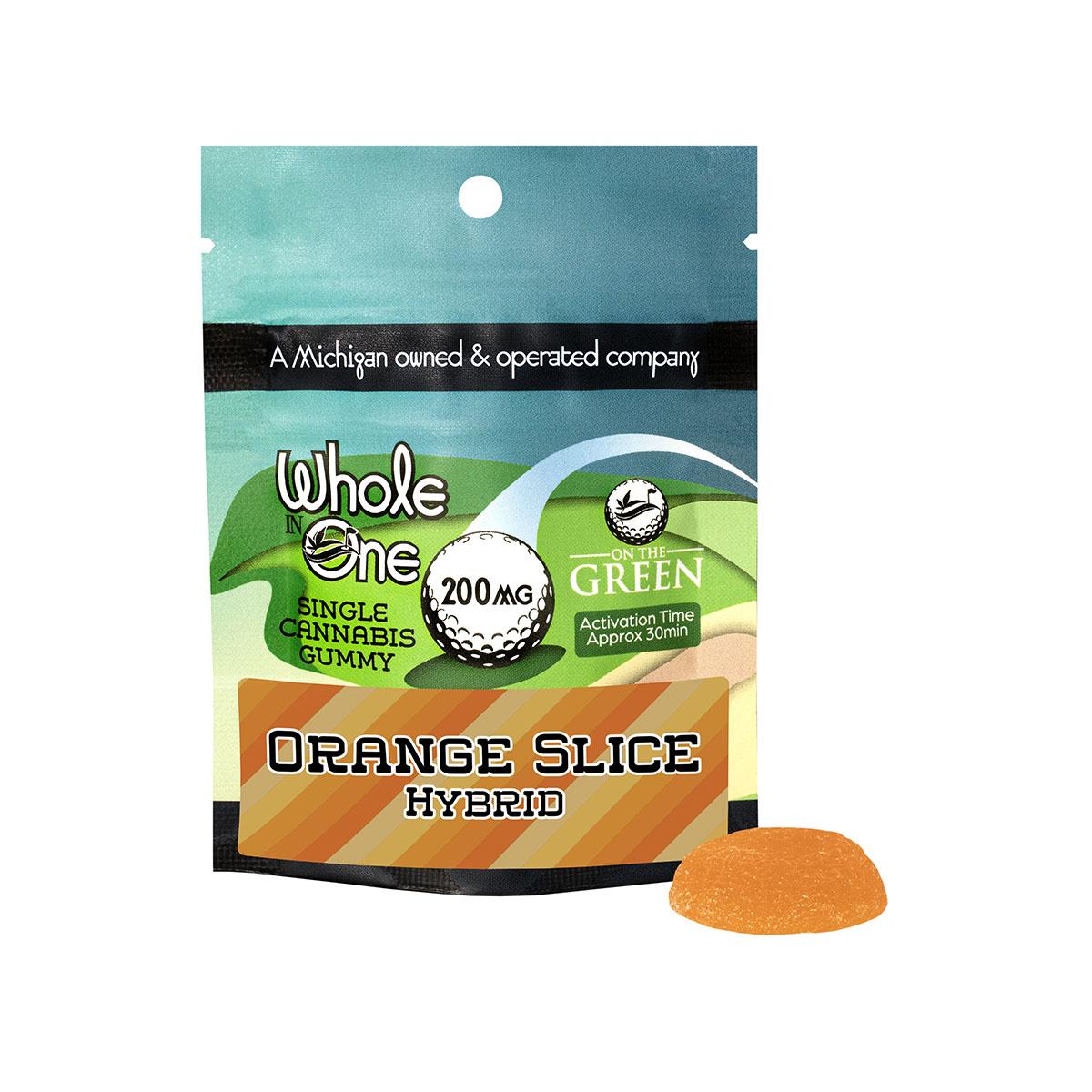 Photograph of product: MONSTER X - ORANGE SLICE - WHOLE IN ONE - 200MG