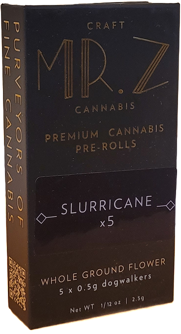 Photograph of product: Slurricane Pre-Roll 5-Pack | Mr. Z