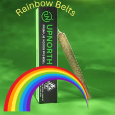 Photograph of product: UpNorth - Rainbow Belts Pre-Roll (1g)
