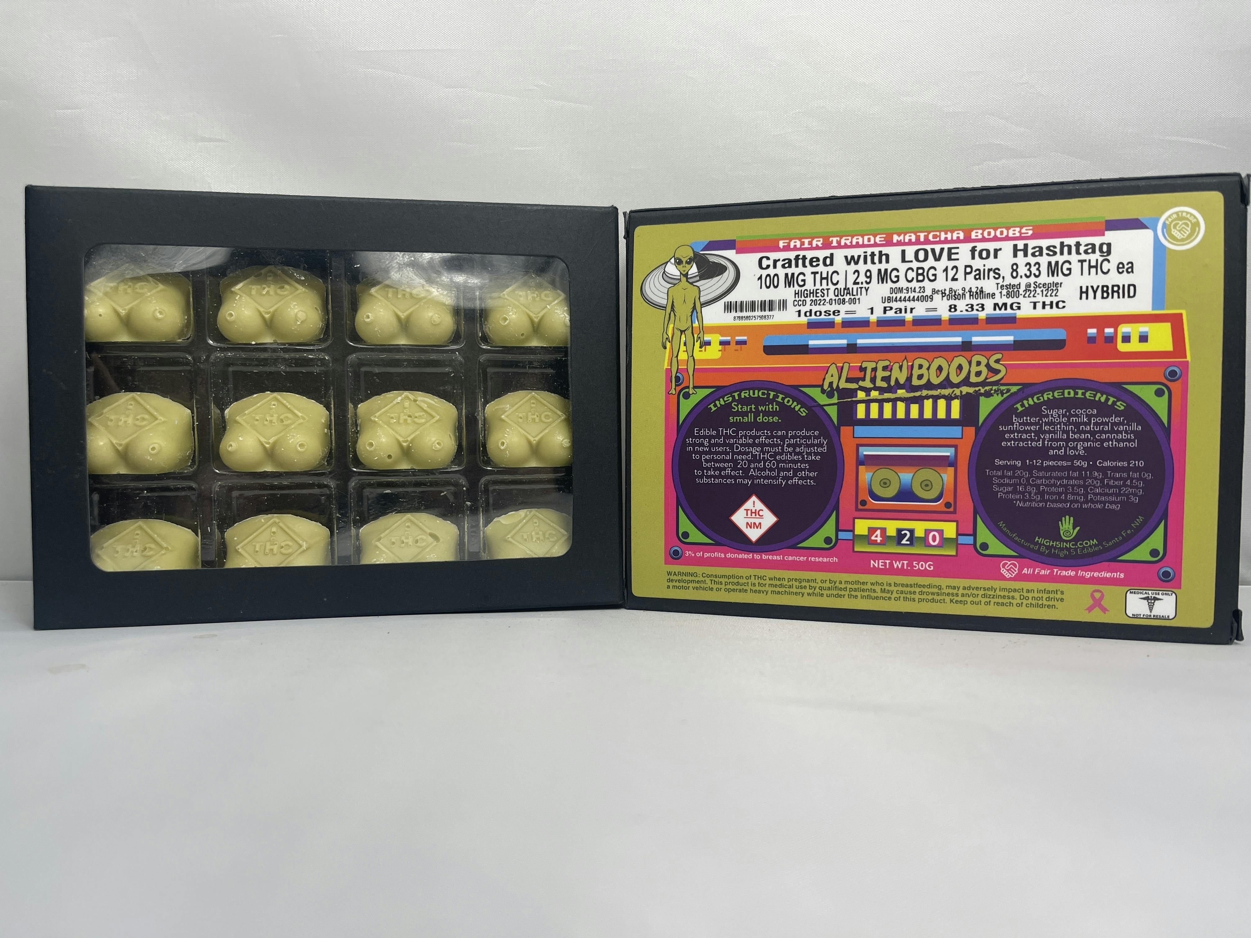Photograph of product: Alien Boob Box