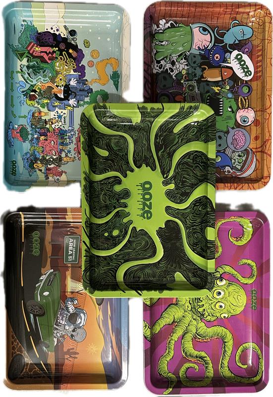 Photograph of product: Ooze Rolling Tray - 5"x7" (Assorted Designs)