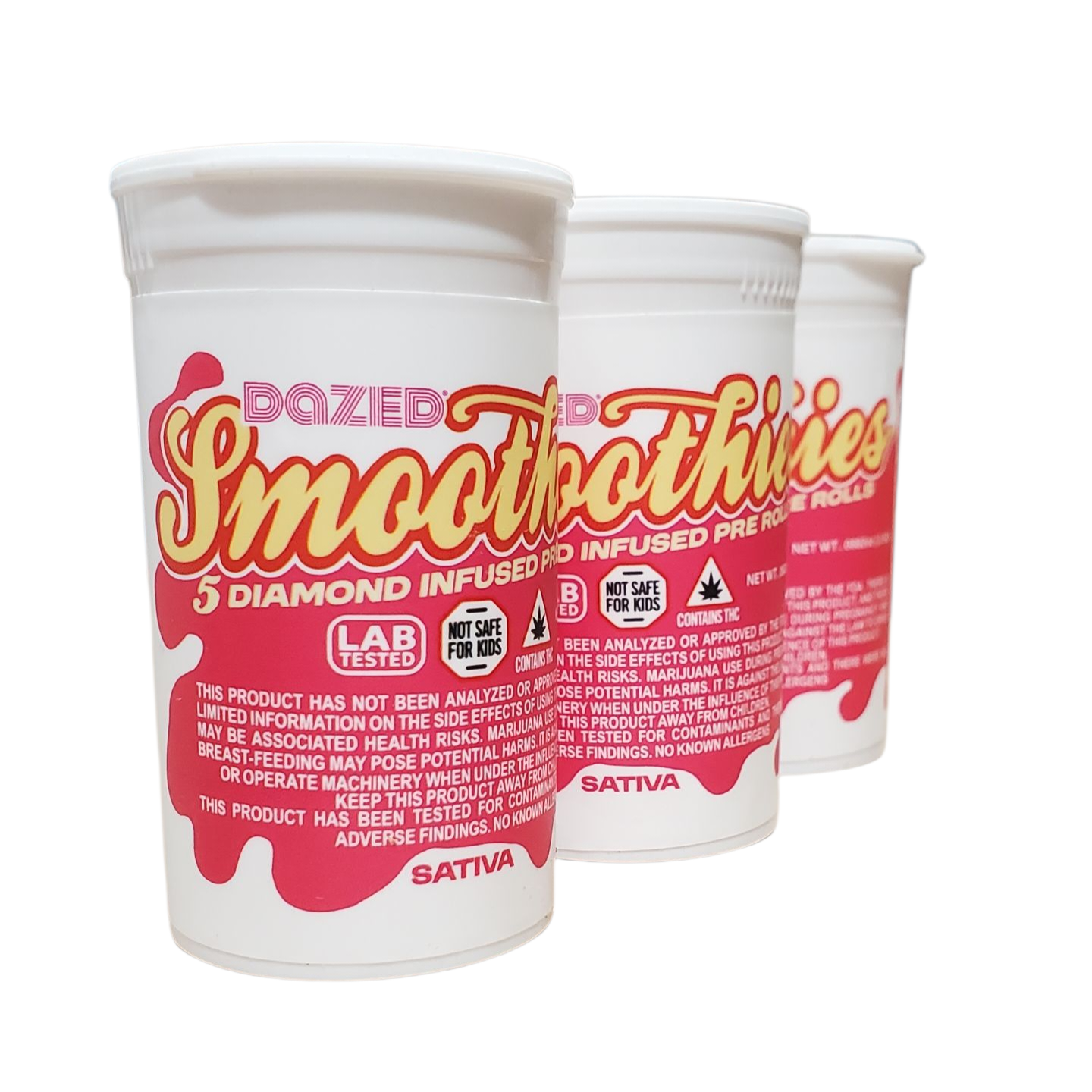 Photograph of product: Smoothies Dirty Sprite Infused Pre-Roll | 5pk