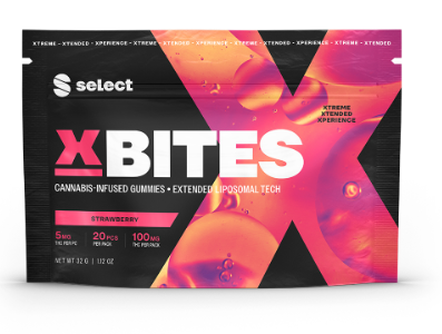 Photograph of product: Select X Bites Strawberry 00449