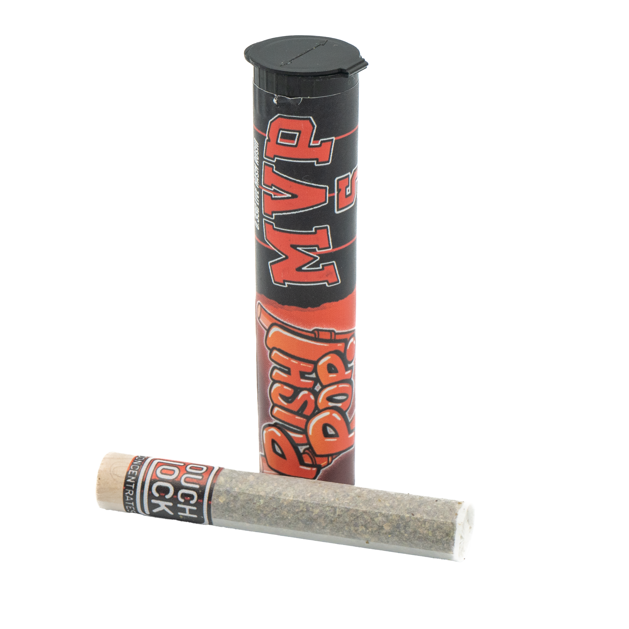 Photograph of product: 1.5g Push Pop x MVP #5 Infused au chocolat Hole Couchlock