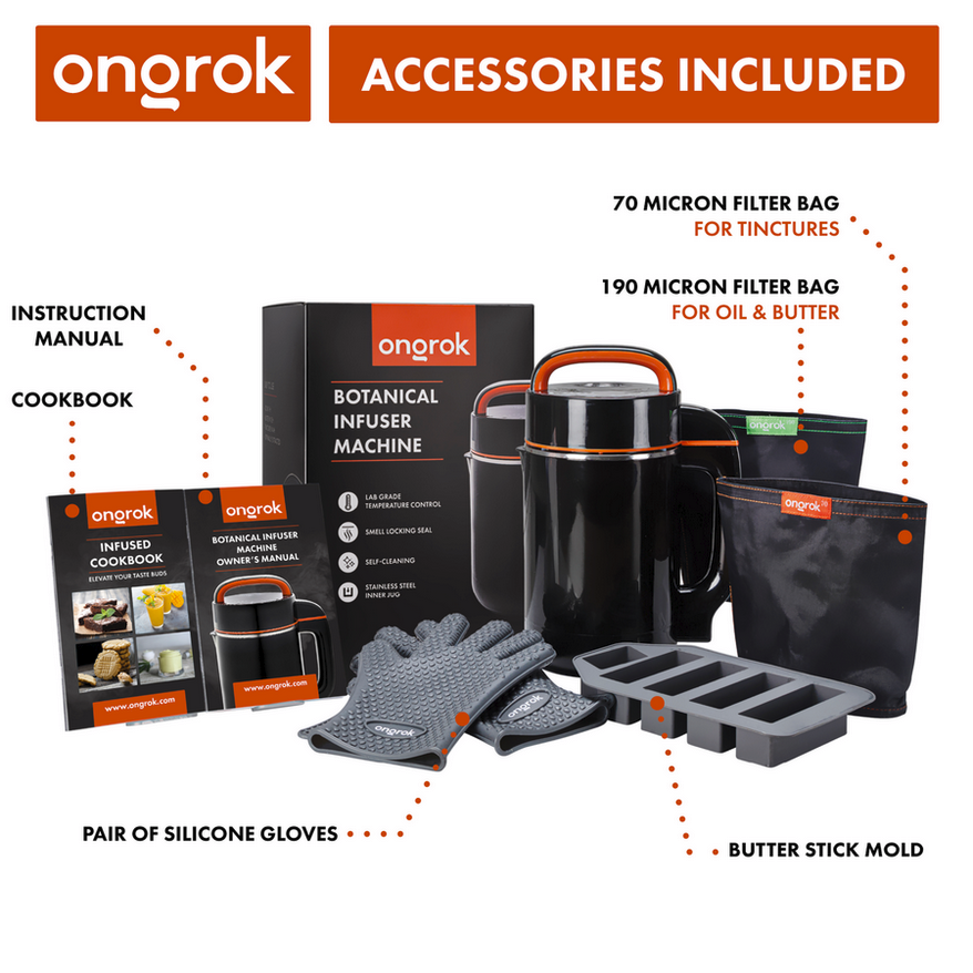Photograph of product: Ongrok | Botanical Infuser Machine | Large | Accessories