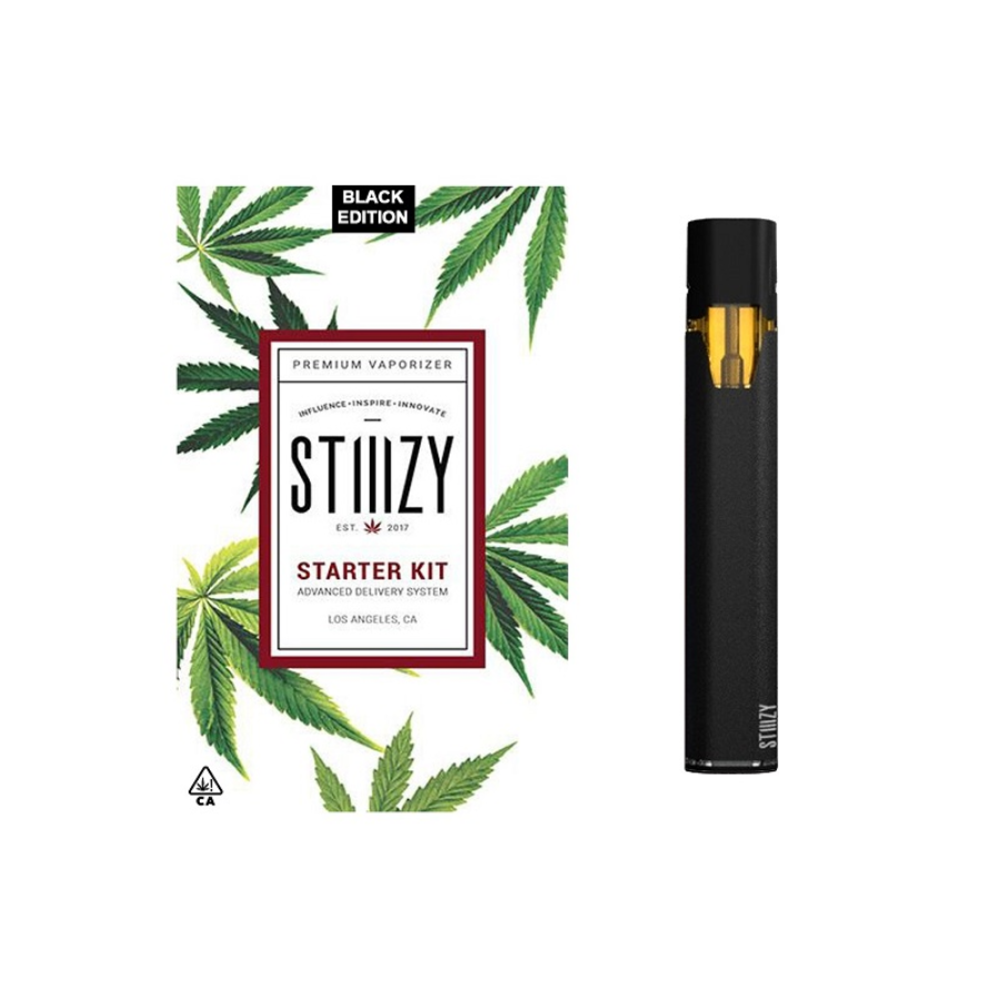 Photograph of product: STIIIZY Starter Kit (black) POD Battery