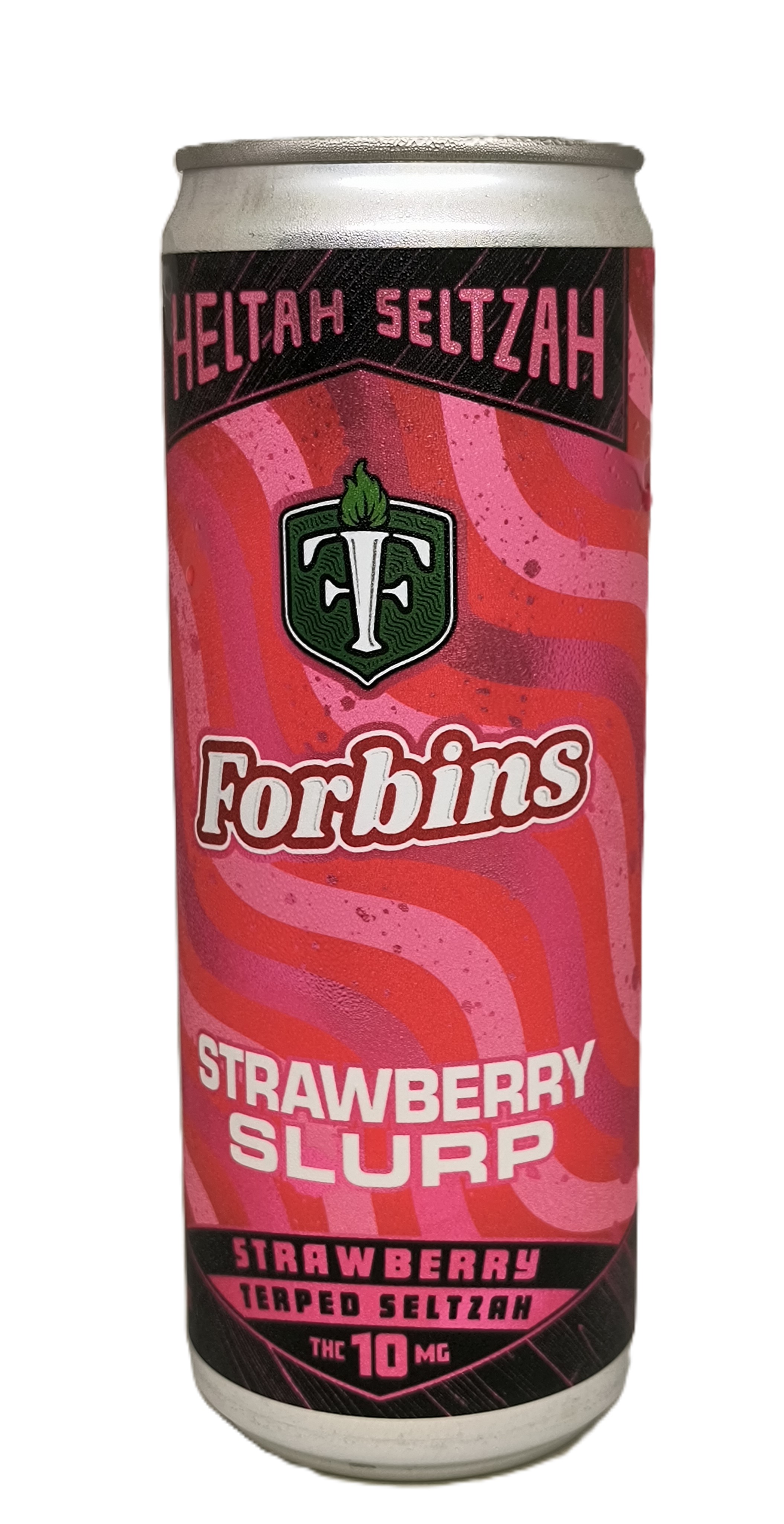 Photograph of product: Strawberry Slurp Seltzer | 10mg TH-oui | Taunik x Forbins