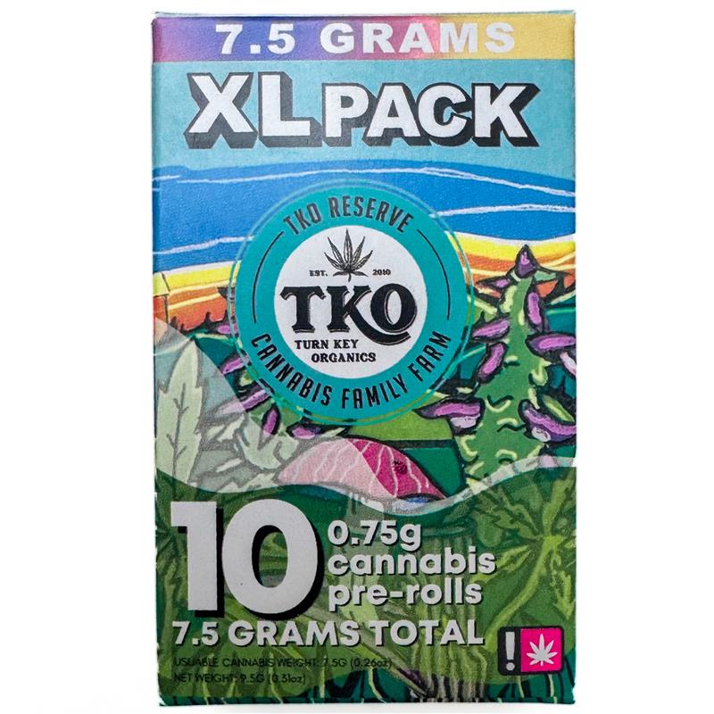 Photograph of product: TKO Reserve Swiss Watch 10pk Pre-Roll .75g