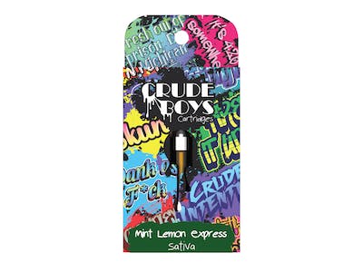 Photograph of product: CRUDE BOYS | Vape Cartridge | Mint Lemon Express