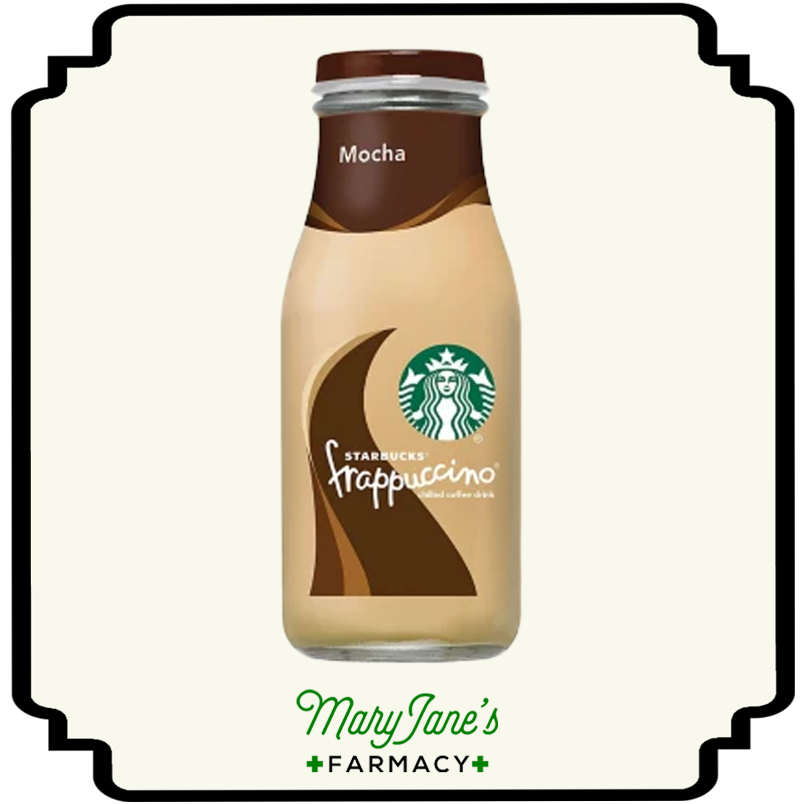 Photograph of product: Non-Oui'd Drinks | Starbucks Mocha Frappuccino | 9.5oz