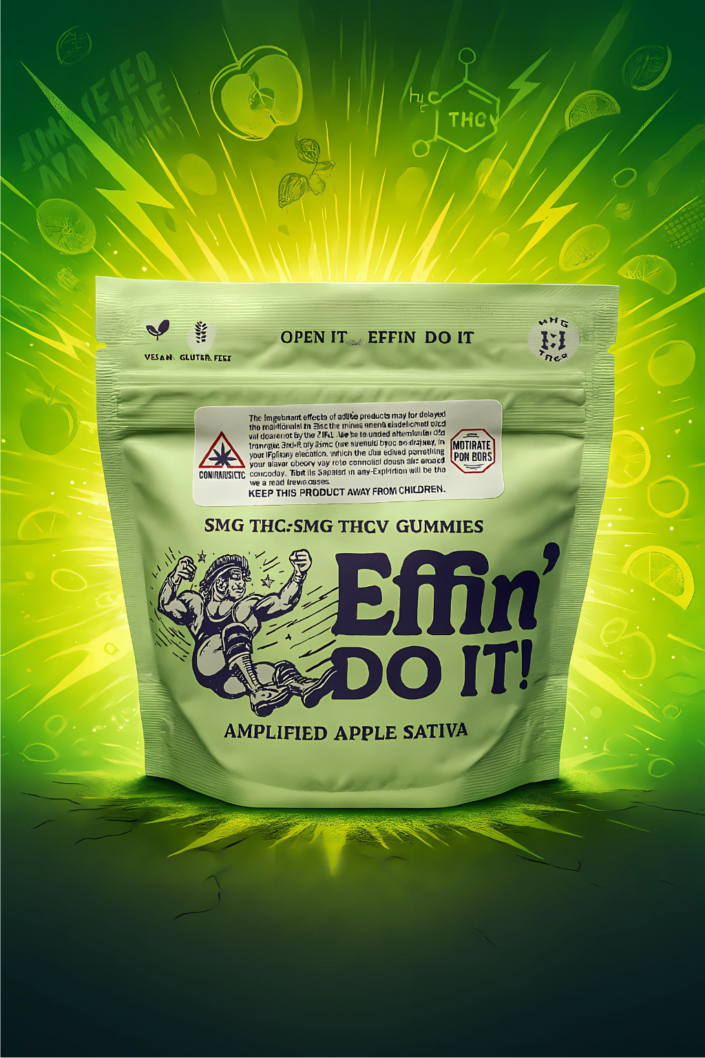 Photograph of product: Effin' | Amplified Apple | 20pk | 1:1
