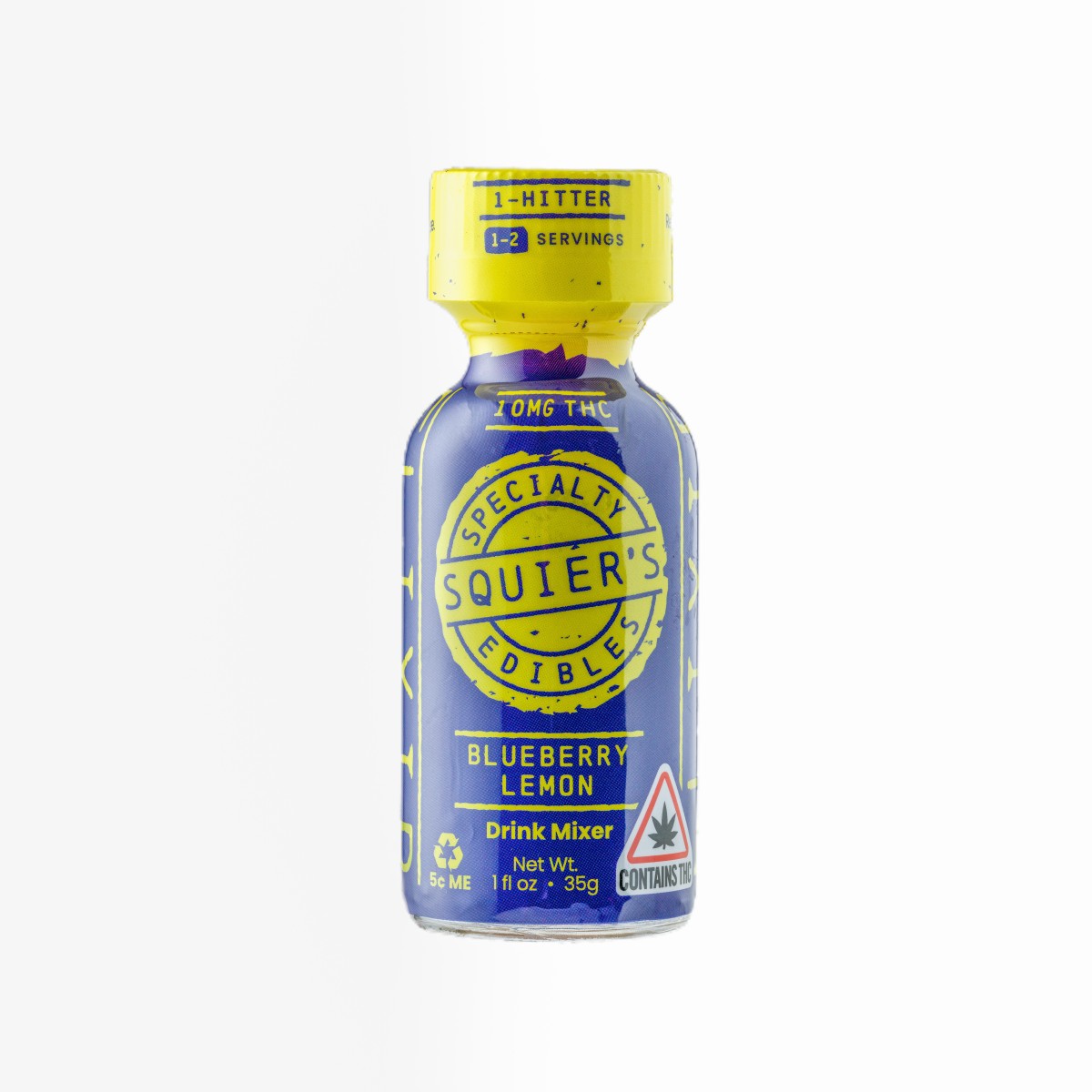 Photograph of Product: Squier's - Maine Blueberry Lemon - HASH ROSIN Mixer (10mg)