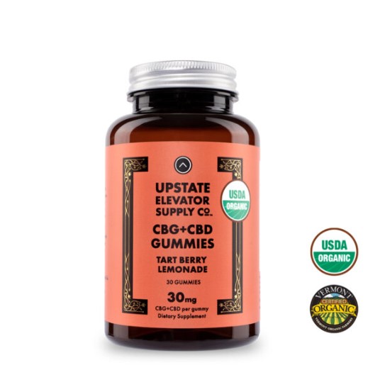 Photograph of product: UESC | Tart Berry Lemonade Gummies [CBG:CBD] | 30mg x 30ct