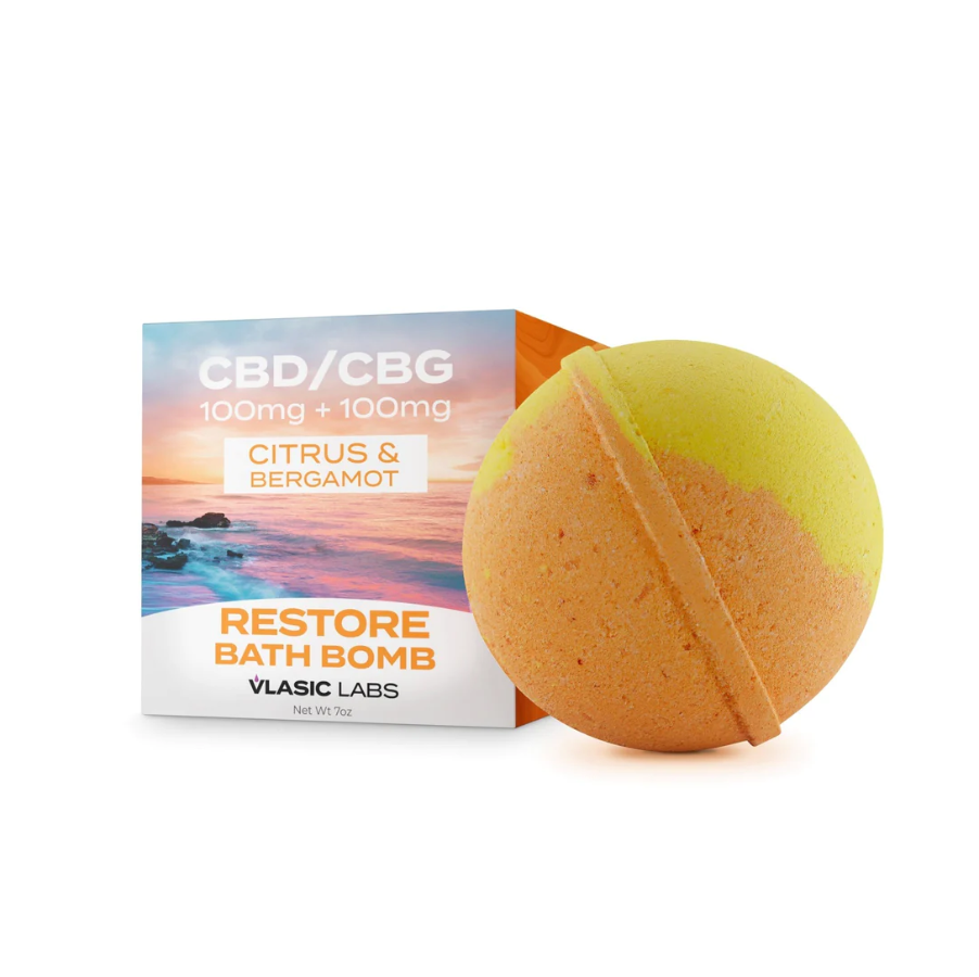 Photograph of product: Vlasic Labs - CBD/CBG Bath Bombs 100mg