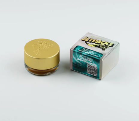Photograph of product: Peach Ringz | 1g Resin Diamonds