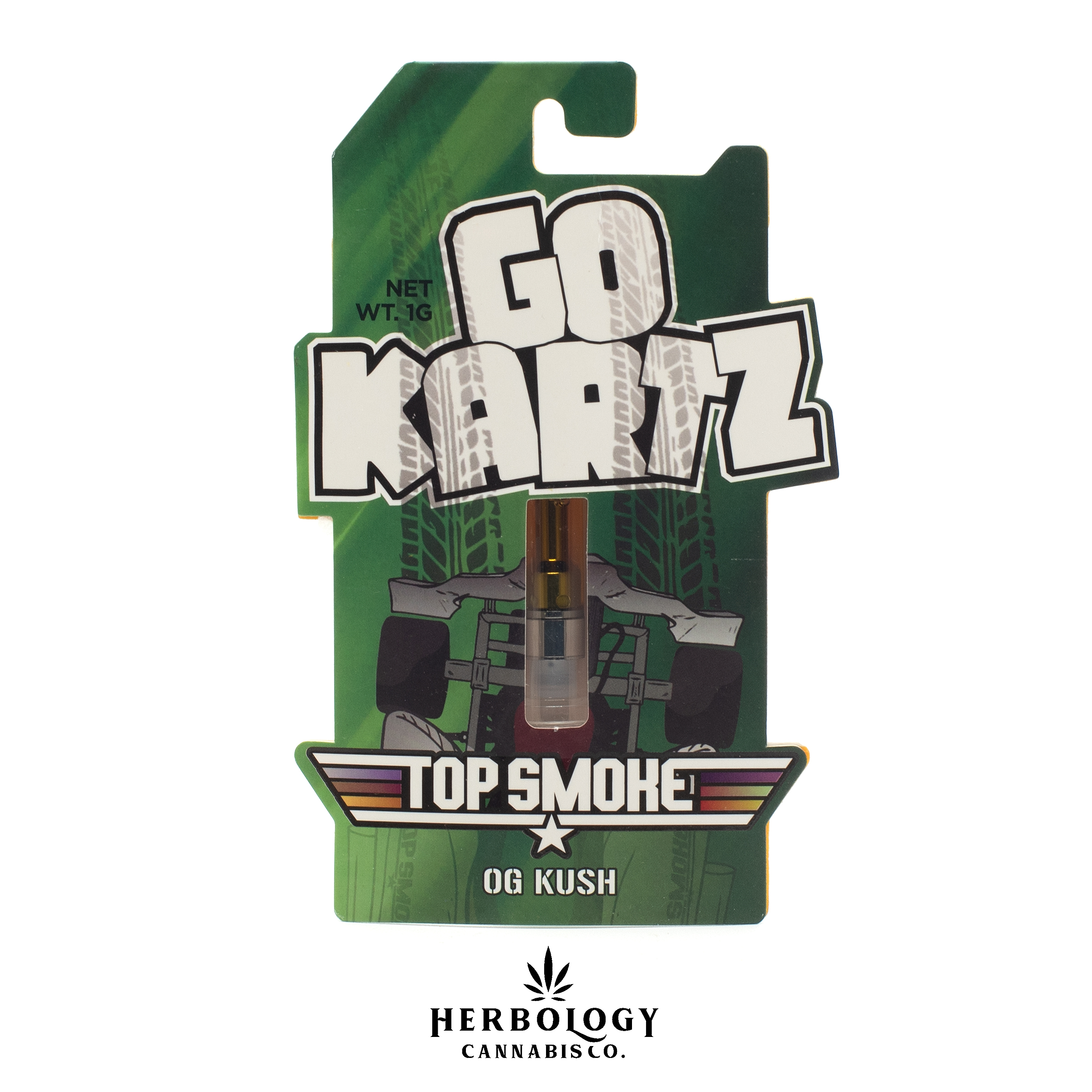 Photograph of Product: Go Kartz | Distillate 510 Carts | OG Kush | 1g