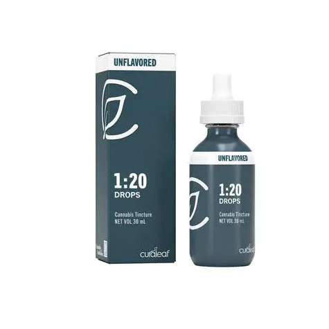 Photograph of product: 1:20 Unflavored Tincture 30mL
