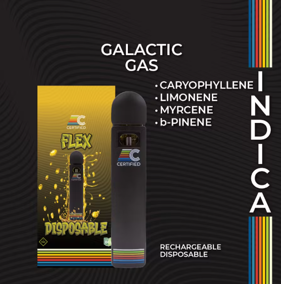 Photograph of product: Galactic Gas Disposable Vape