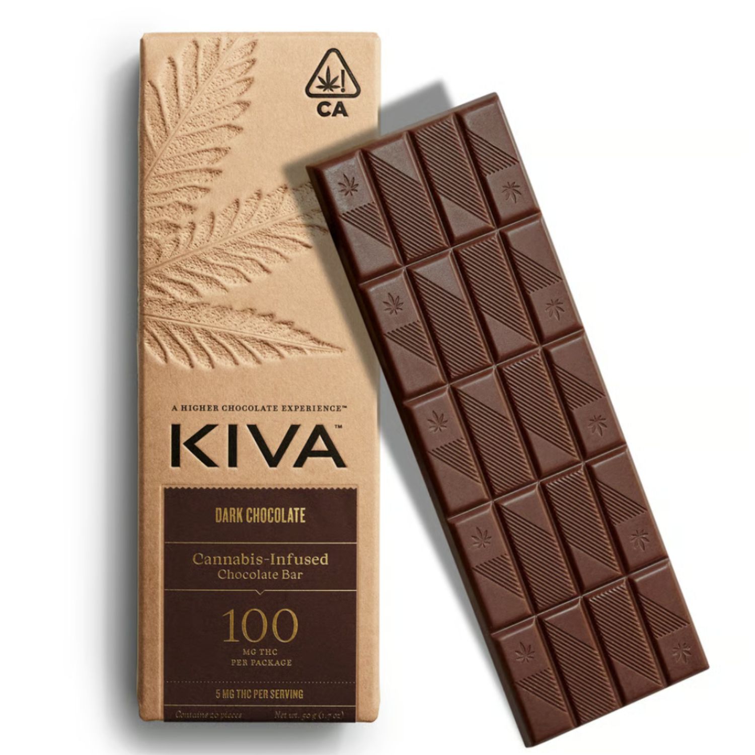 Photograph of product: Dark Chocolate Bar | 100mg