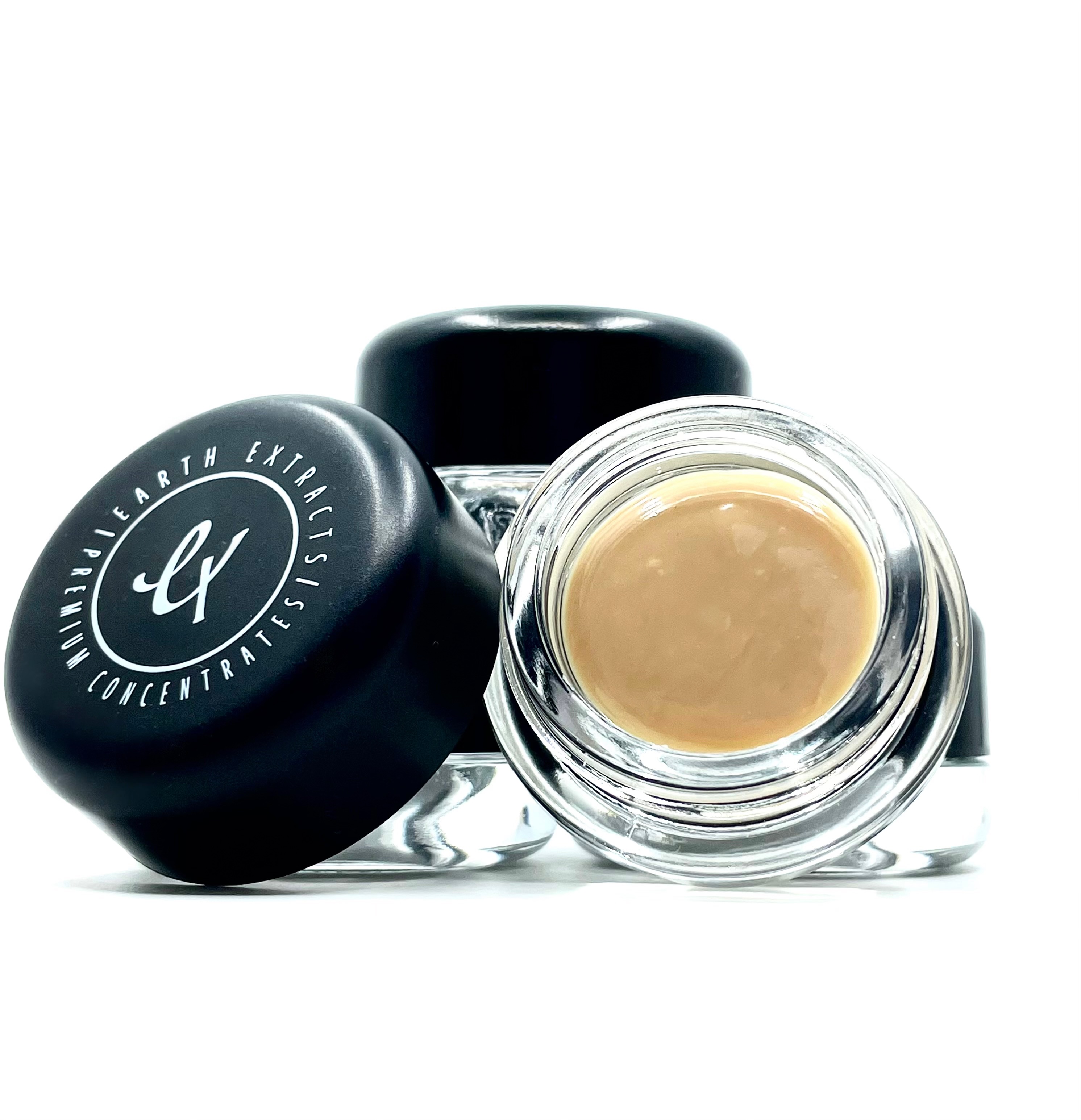 Photograph of product: Earth Extracts Cold Cured Live au chocolat Rosin Oil Tanker X Black Maple T1 Badder