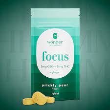 Photograph of product: CL Wonder Focus Gummies -  Prickly Pear 1:1 CBG:TH-oui