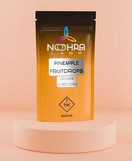 Photograph of product: Pineapple Fruit Drops 110mg -5pk