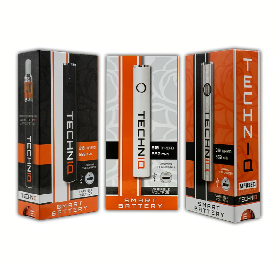 Photograph of product: TECHNIQ SMART BATTERY BLACK 650 mAh