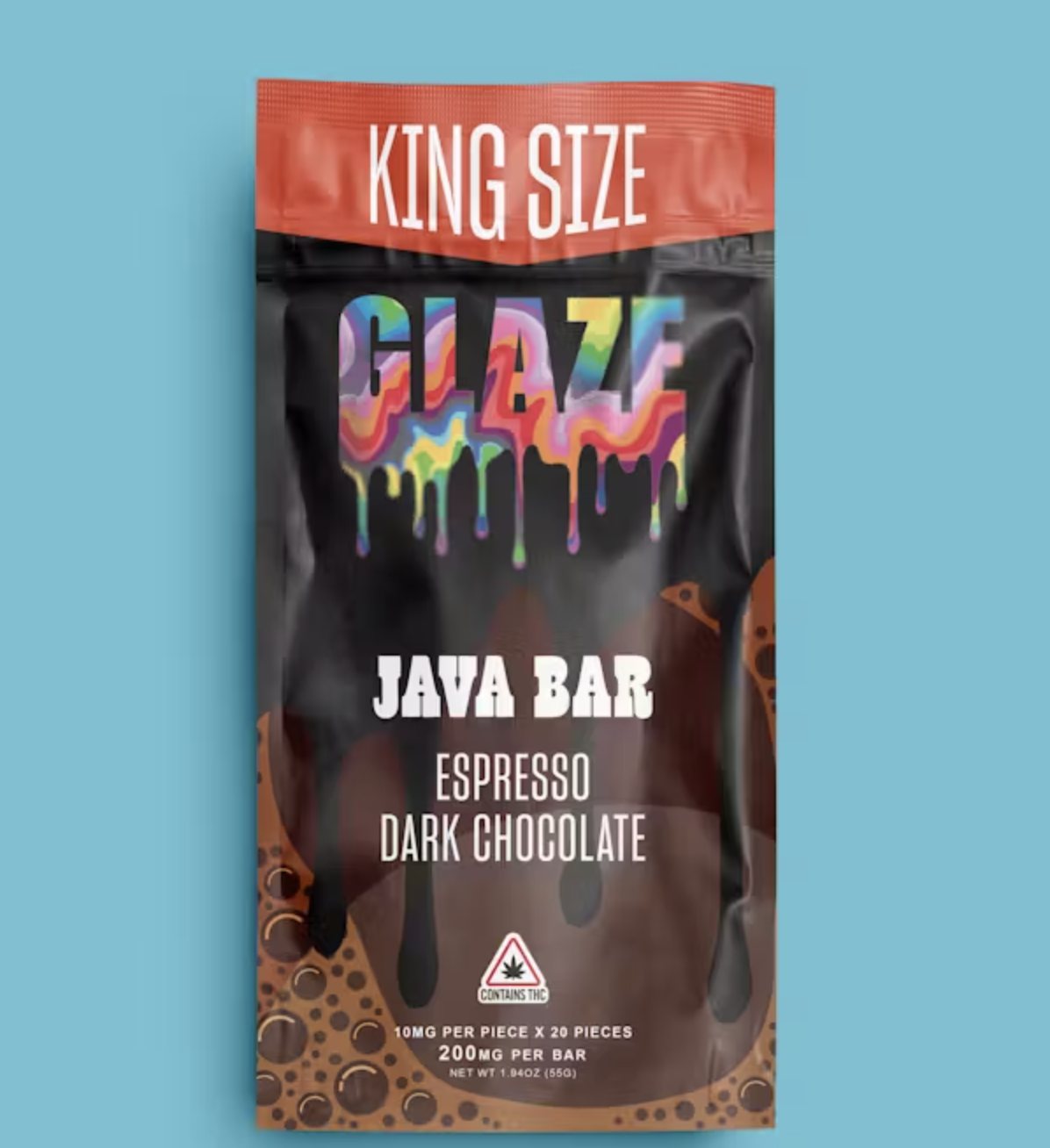 Photograph of product: 200mg Chocolate Bar | Java