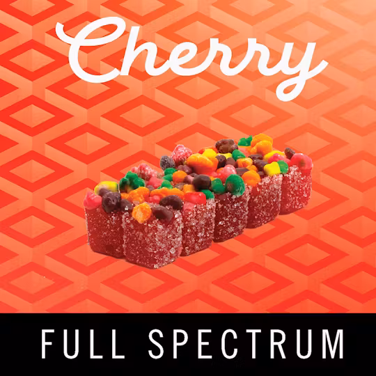 Photograph of product: Levitate | Cherry Orbit Bites 200mg