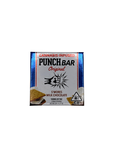 Photograph of product: S'mores Milk Chocolate PunchBar - 