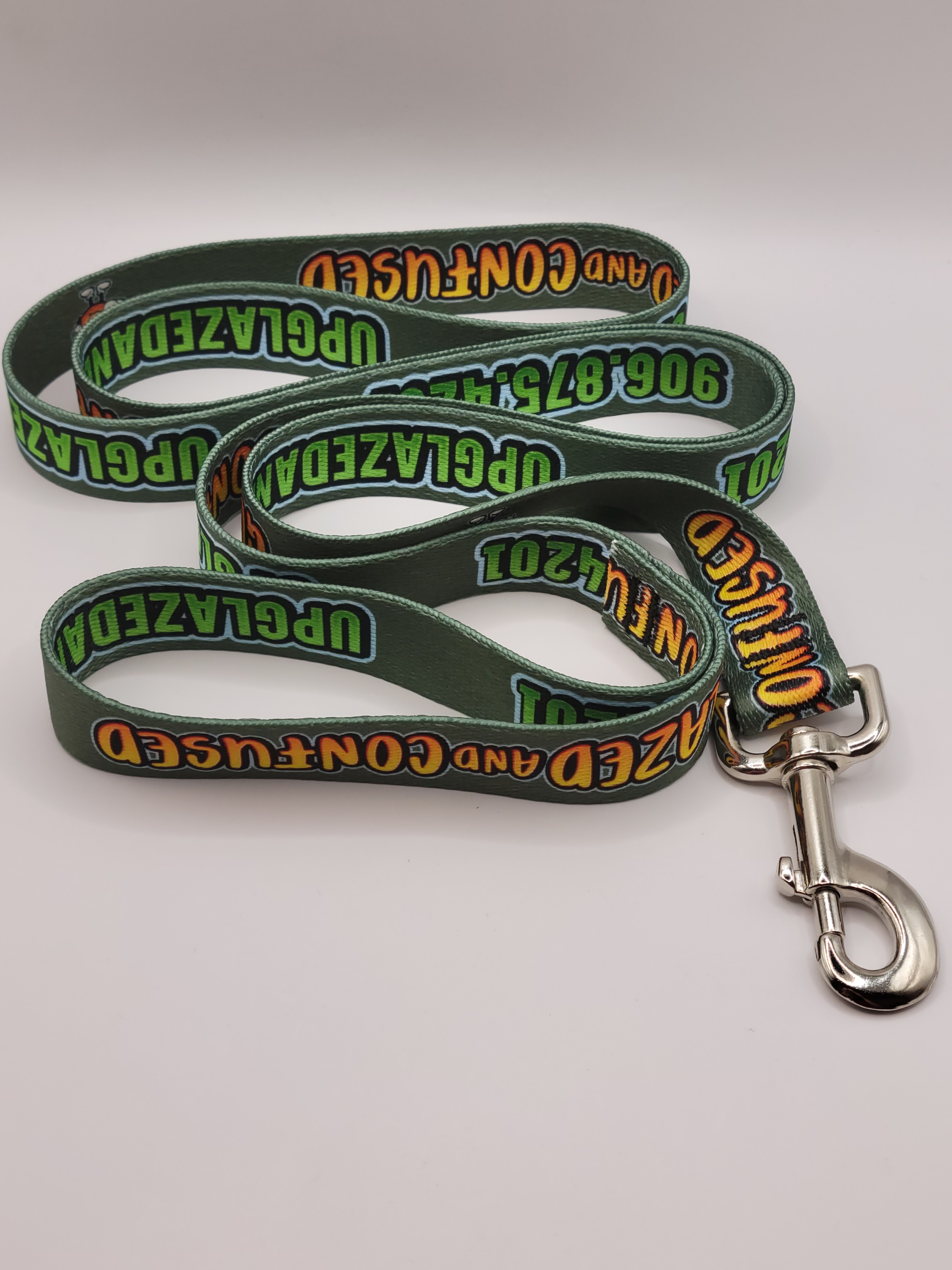 Photograph of product: Glazed Gear - Pet Leash - (1" x 6')