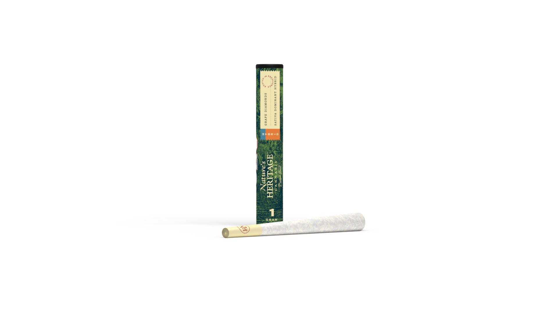 Photograph of product: Nature's Heritage Guicy Banger Infused Preroll 1g