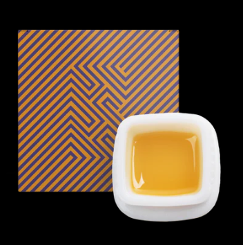 Photograph of product: BLOTTER | CURED RESIN SAP | CLEMENTINE