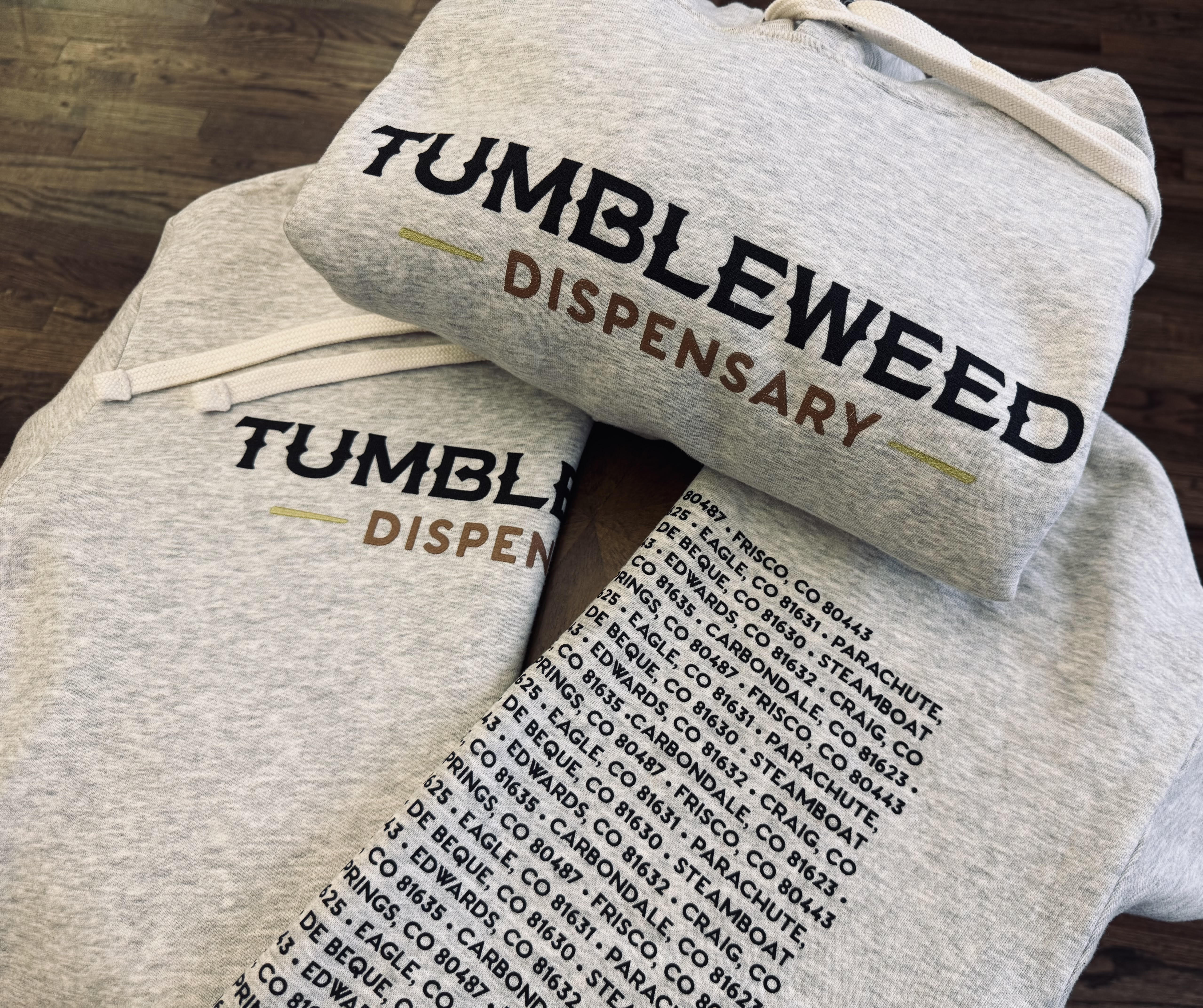 Photograph of product: Tumbleoui'd Hoodie | Heather Gray - | Small