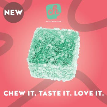 Photograph of product: Chew Watermelon Blue Razz Gummies H 00264