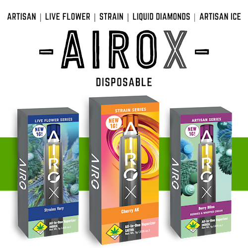 Photograph of product: Tropical Daydream AiroX Artisan Series Disposable | 1g