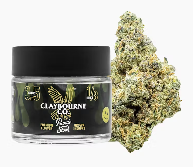 Photograph of product: Claybourne Co Wedding Cake Hybrid Flower 3.5g