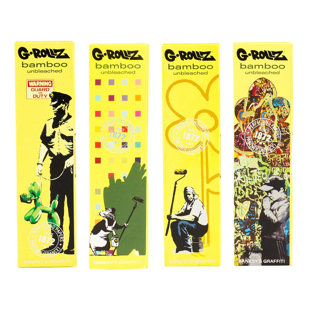 Photograph of product: G-Rollz | Bamboo King Size Rolling Papers | 50pk