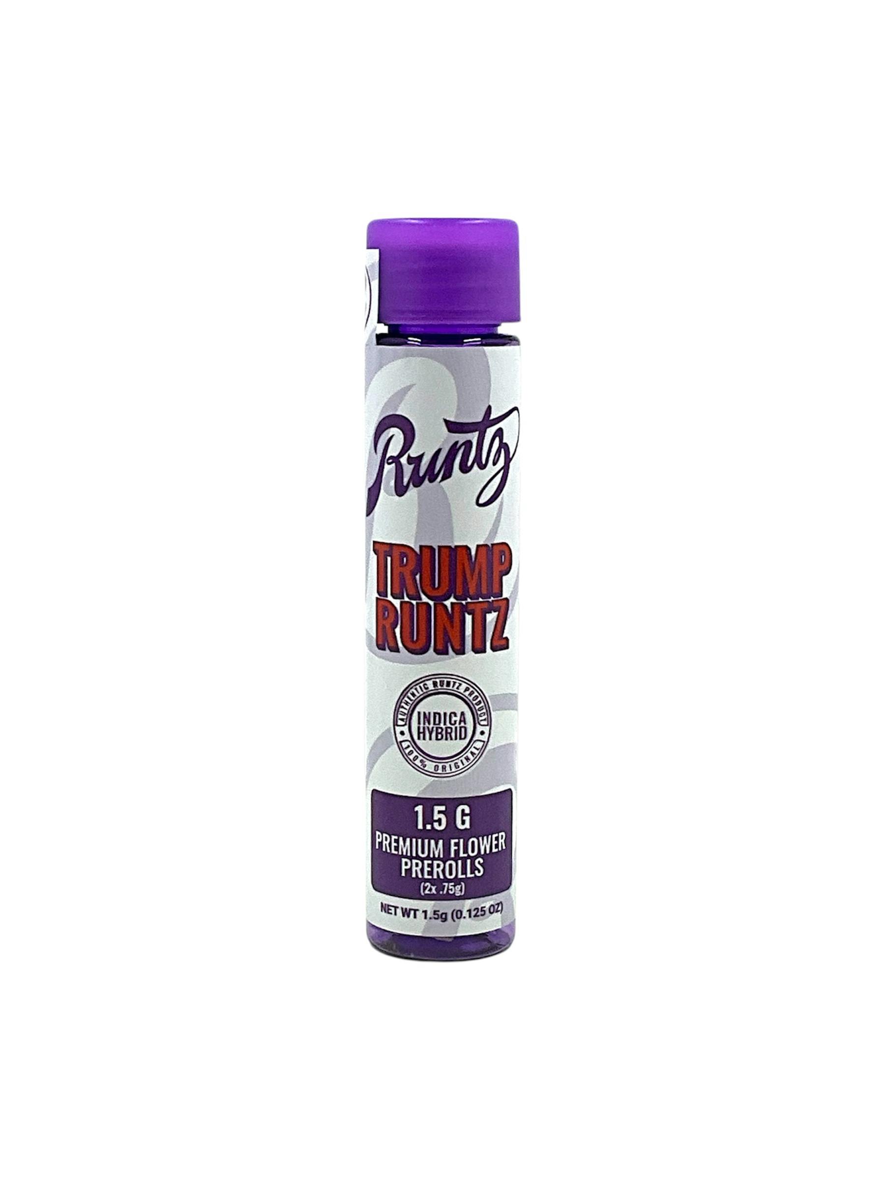 Photograph of product: Runtz Trump Runtz 2pk .75g Prerolls