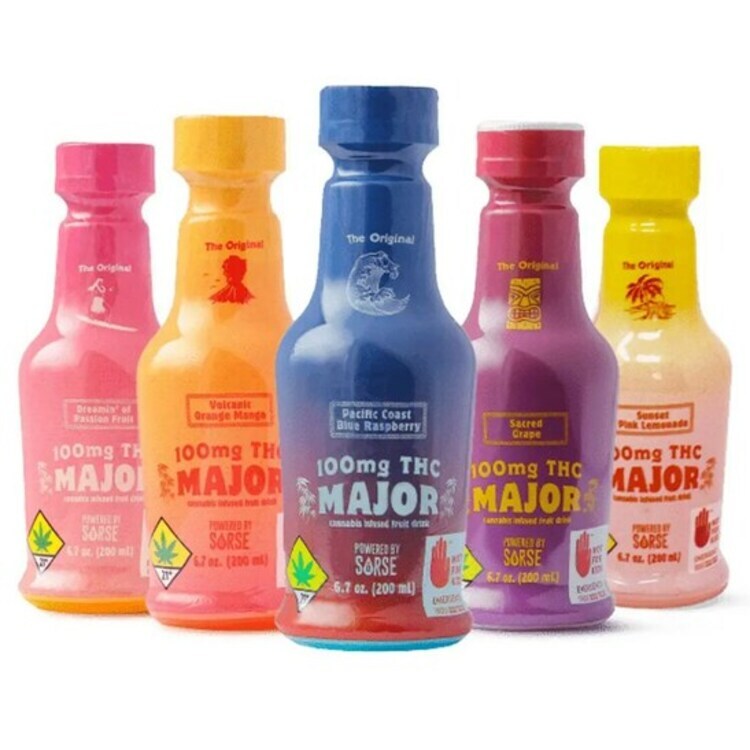 Photograph of product: Major - Edible - Grape 100mg