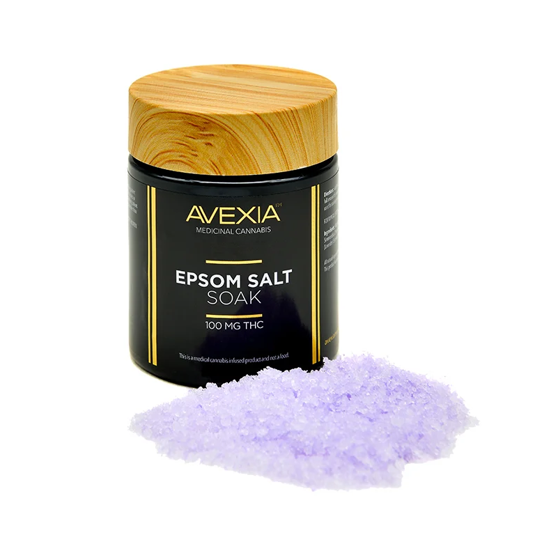 Photograph of product: Bath Salts | Avexia | Lavender Epsom Salt Soak