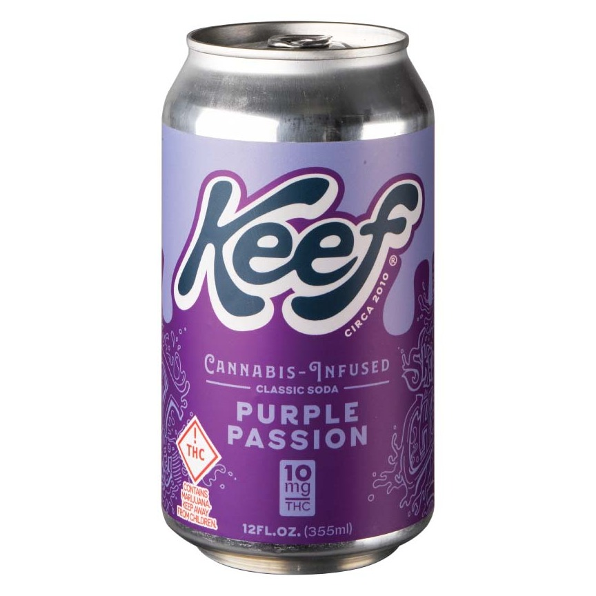 Photograph of product: Purple Passion (H) - 10mg Beverage - Keef Cola