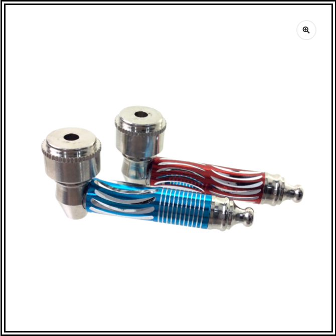 Photograph of product: 2.5" Diamond Cut Metal Pipe