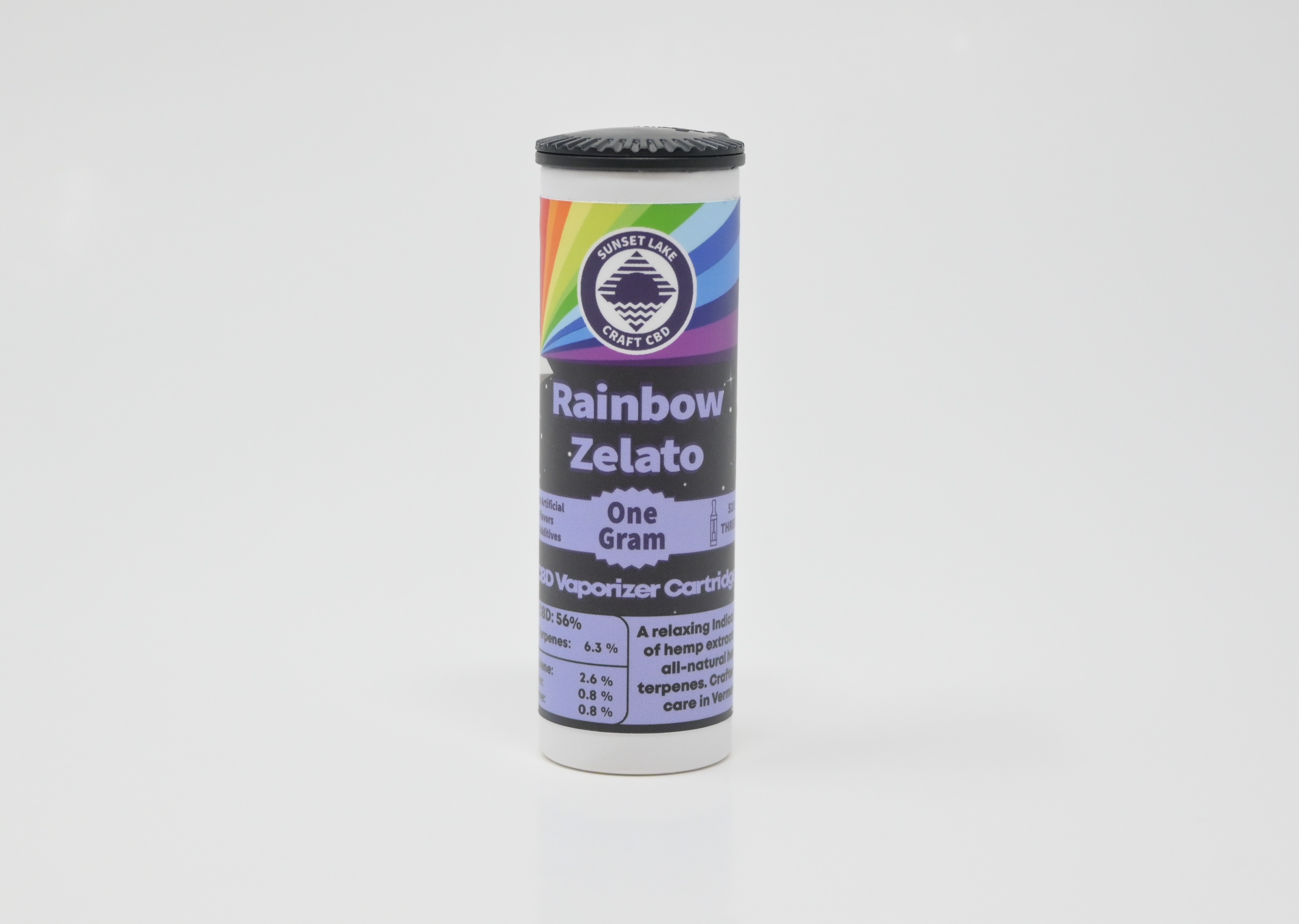 Photograph of product: SL CBD | VT Vapor Rainbow Zelato