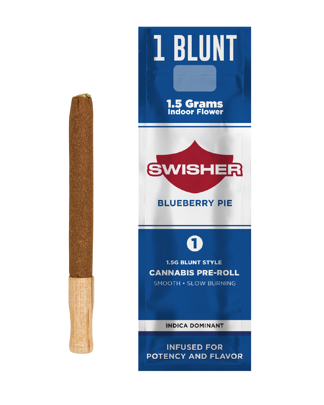 Photograph of product: Blueberry Pie - Infused Blunt