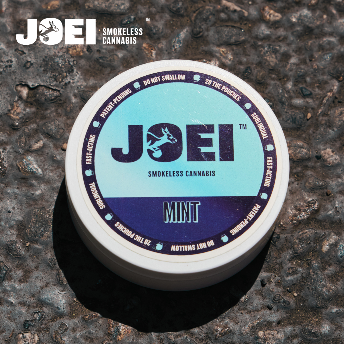 Photograph of product: JOEI - Mint - TH-oui Pouch - 100mg