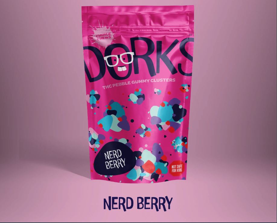 Photograph of product: Dorks Nerd Berry | 100mg