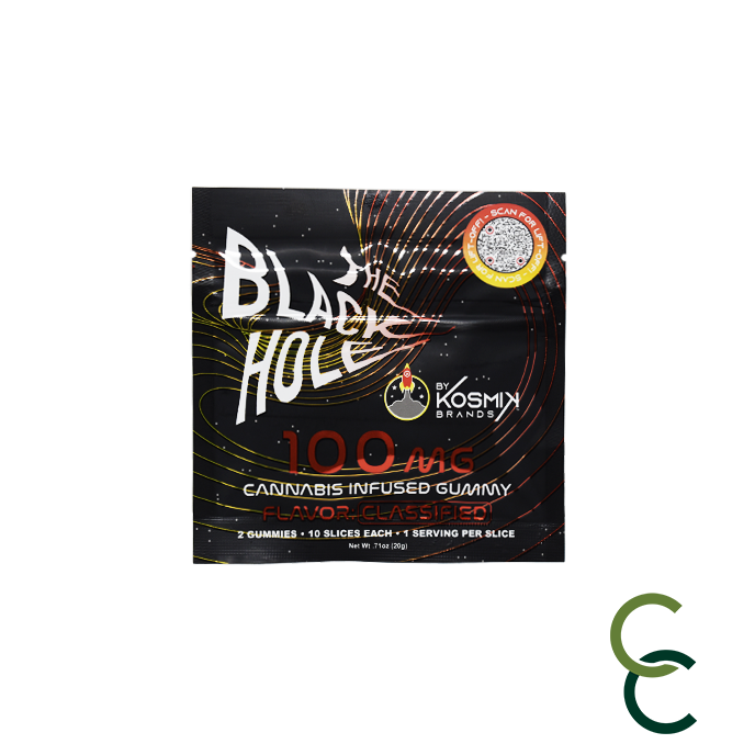 Photograph of product: Peach Mango Black Holes Gummies